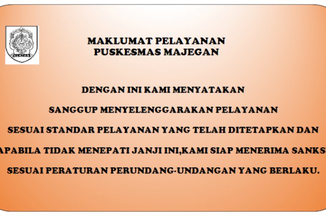 MAKLUMAT PELAYANAN